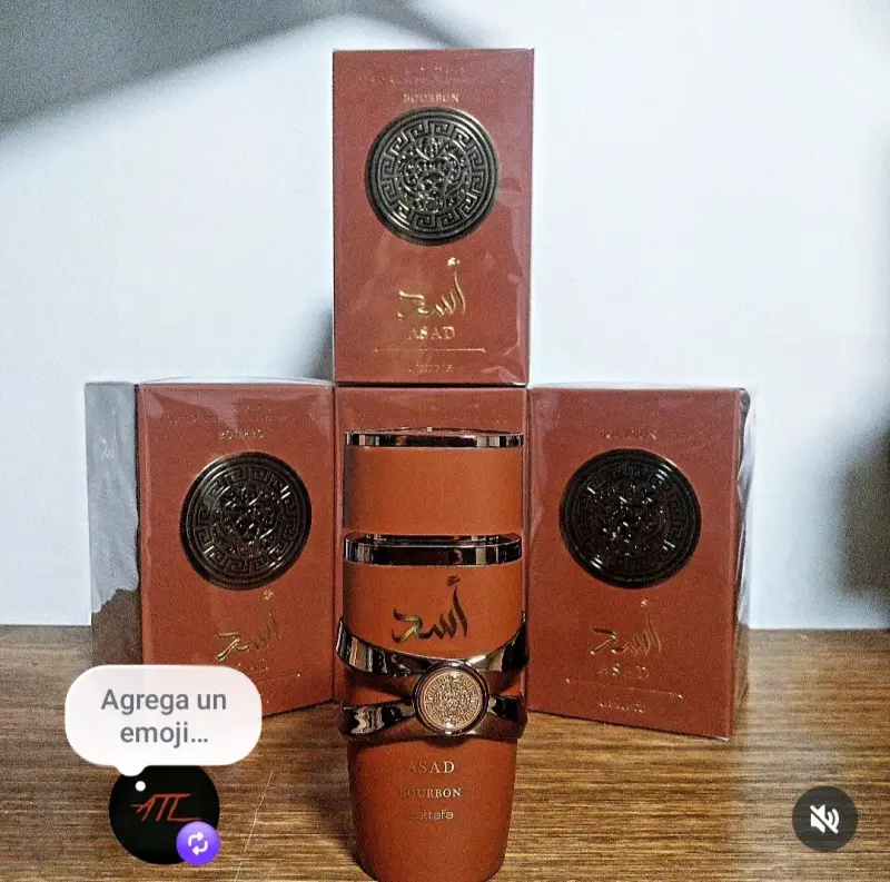 Perfume Asad Bourbon Lattafa para Hombre