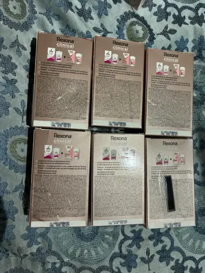 Pack de 6 desodorantes Rexona Clinical Classic - miniatura 2