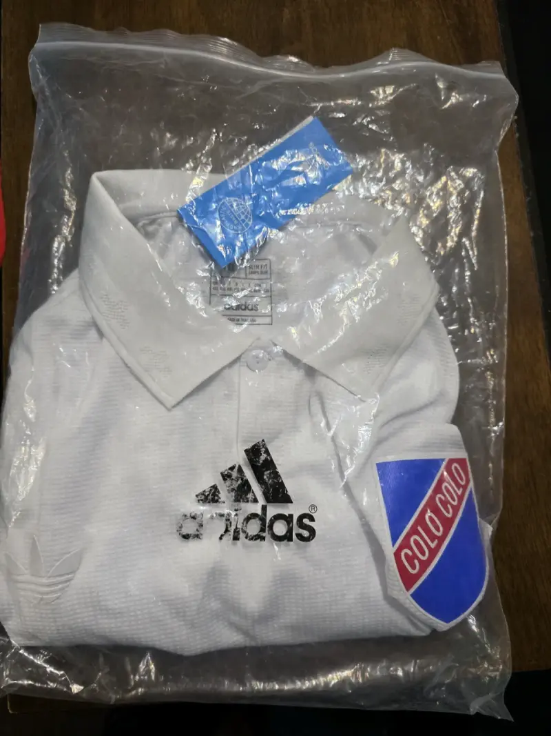 Camiseta Adidas Colo Colo 100 Años Blanca - 6