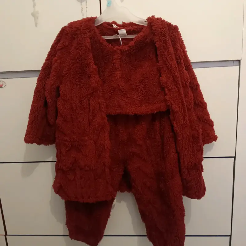 Conjunto infantil 3 piezas rojo intenso - 2