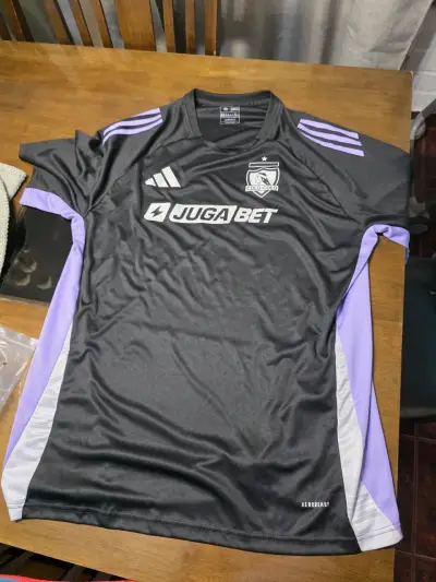 Camiseta Entrenamiento Adidas Colo-Colo Negra 4XL - miniatura 1
