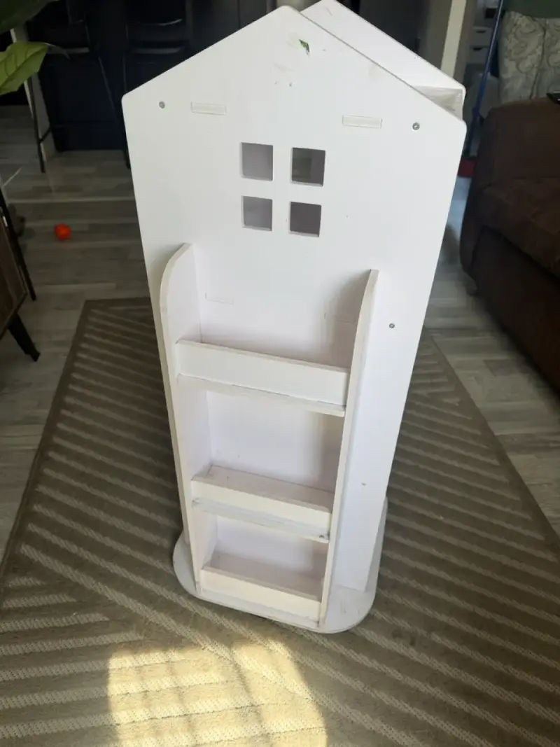 Estantería de madera blanca para niños - 2