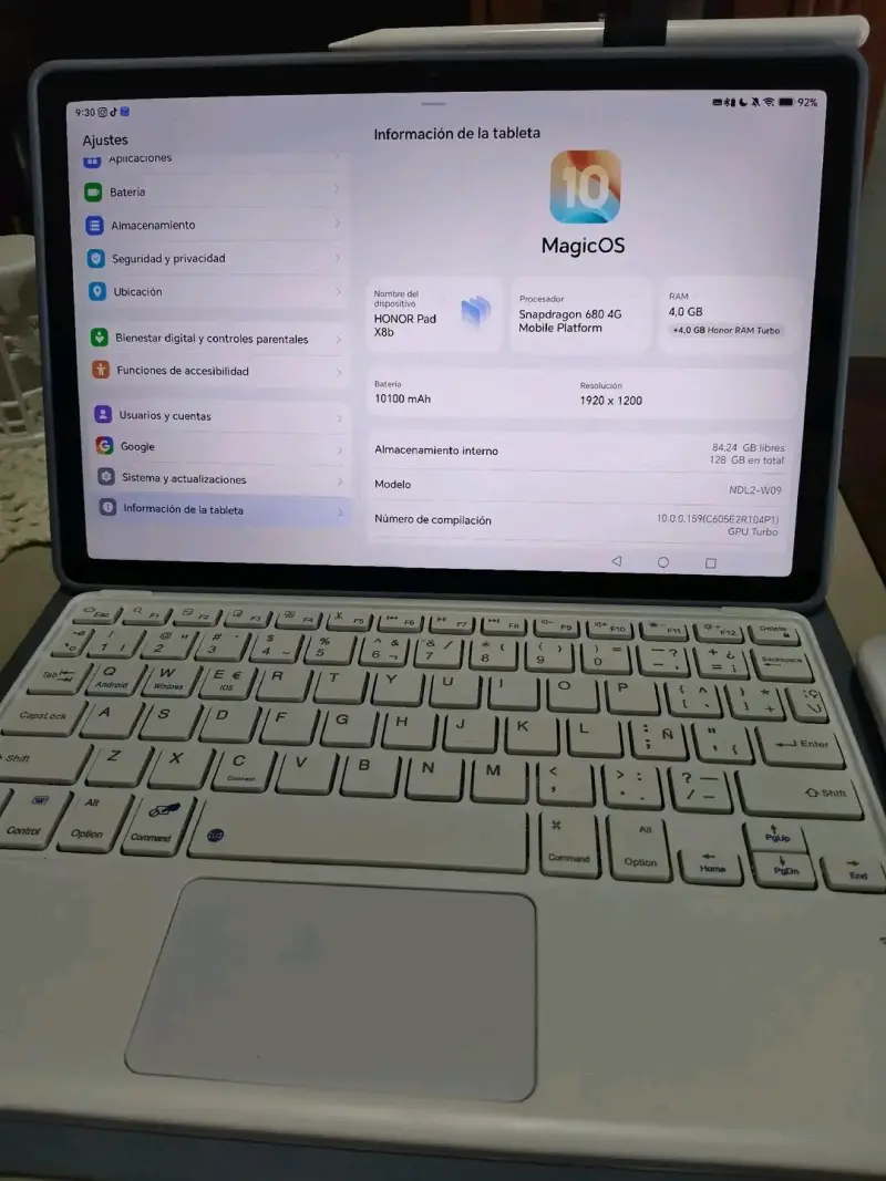 Tablet Honor Pad X8B 256GB - 2