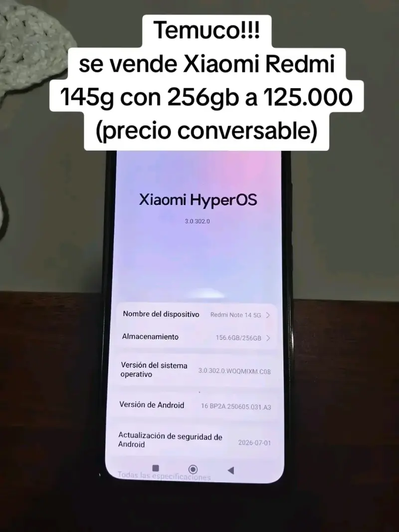 Xiaomi Redmi Note 14 5G 256GB - 1