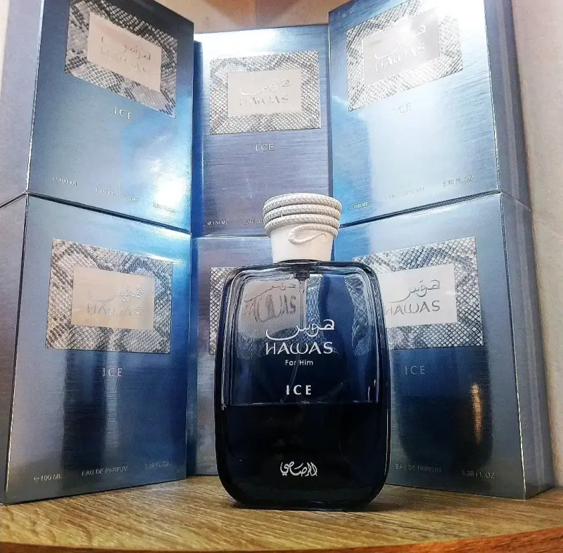 Perfume Hawas Ice para Hombre 100ml