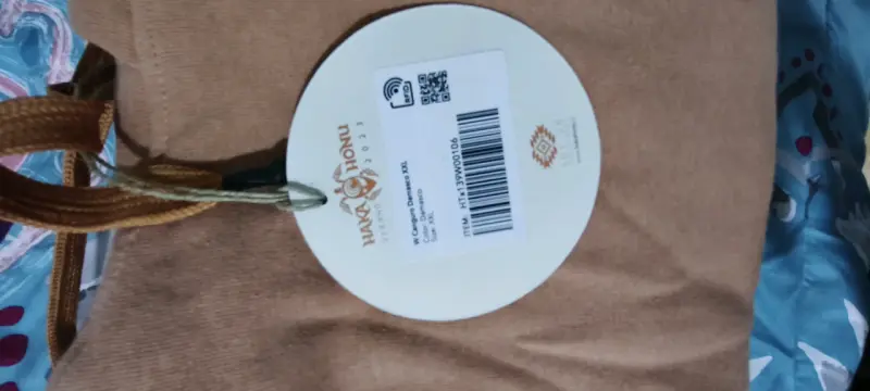 Polerón Haka Honu Damasco XL con diseño bordado - 3