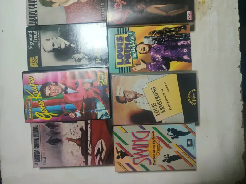 Colección de VHS de música y documentales - 2