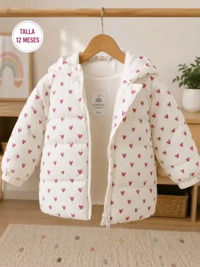 Chaqueta acolchada para bebé 12 meses - miniatura 2