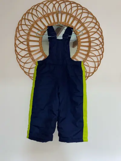 Pantalones de nieve para niños Pacific Trail azul y verde - miniatura 2