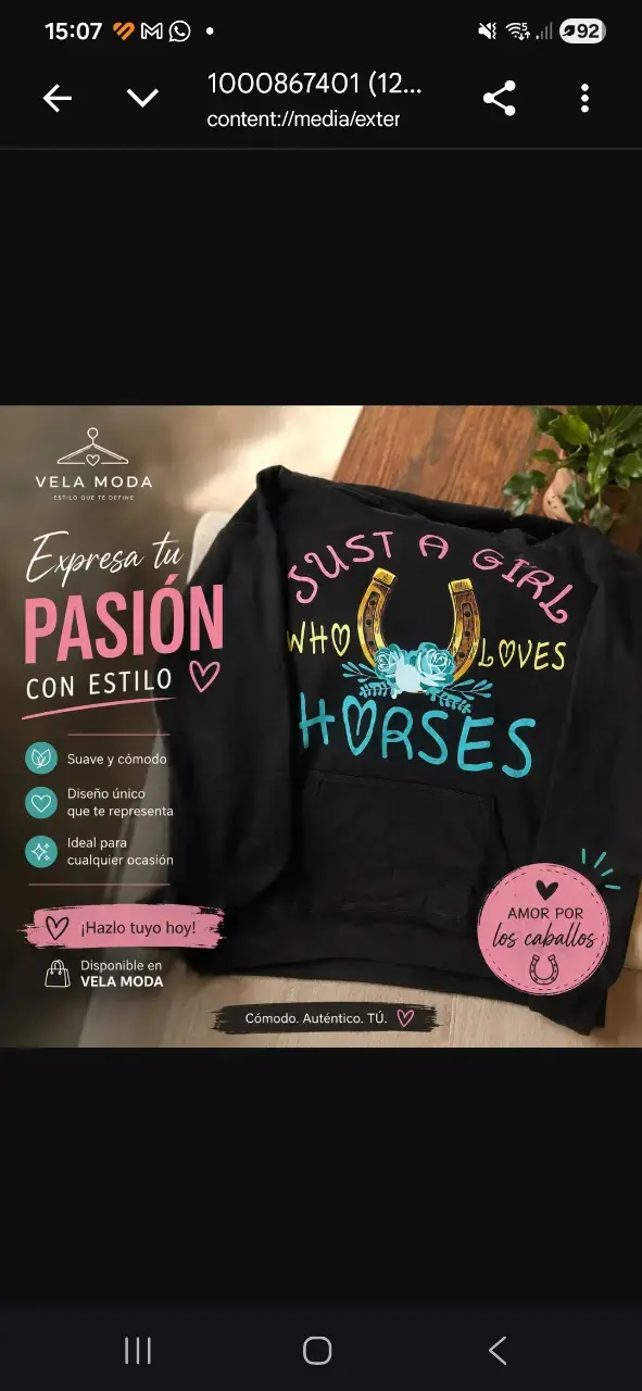 Polerón Unisex Vela Moda Estilo Único - 1