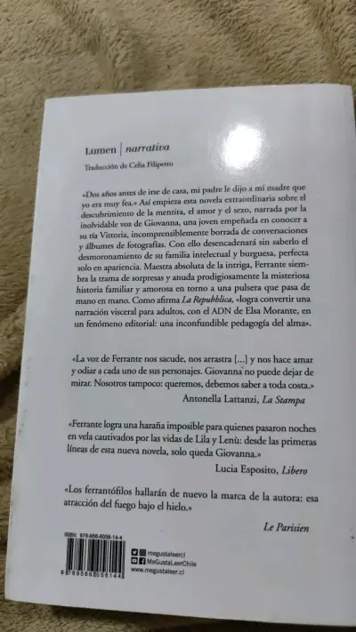 Libro 'La Vida Mentirosa de los Adultos' de Elena Ferrante - miniatura 3