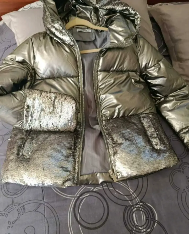 Parka Monte Cervino Mujer Talla XL - Metalizada co - 1