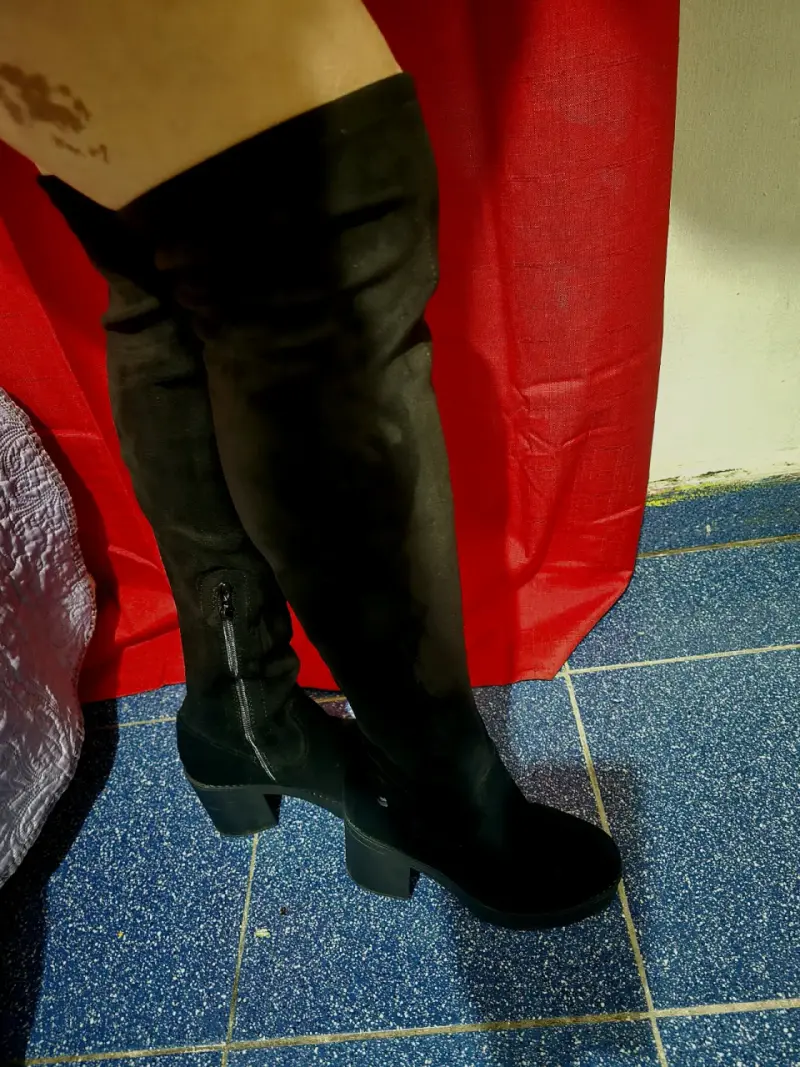 Botas bucaneras con tacon T37 - 2