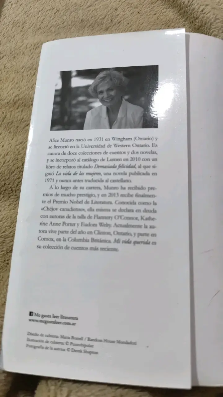 Libro 'Mi Vida Querida' de Alice Munro - 2