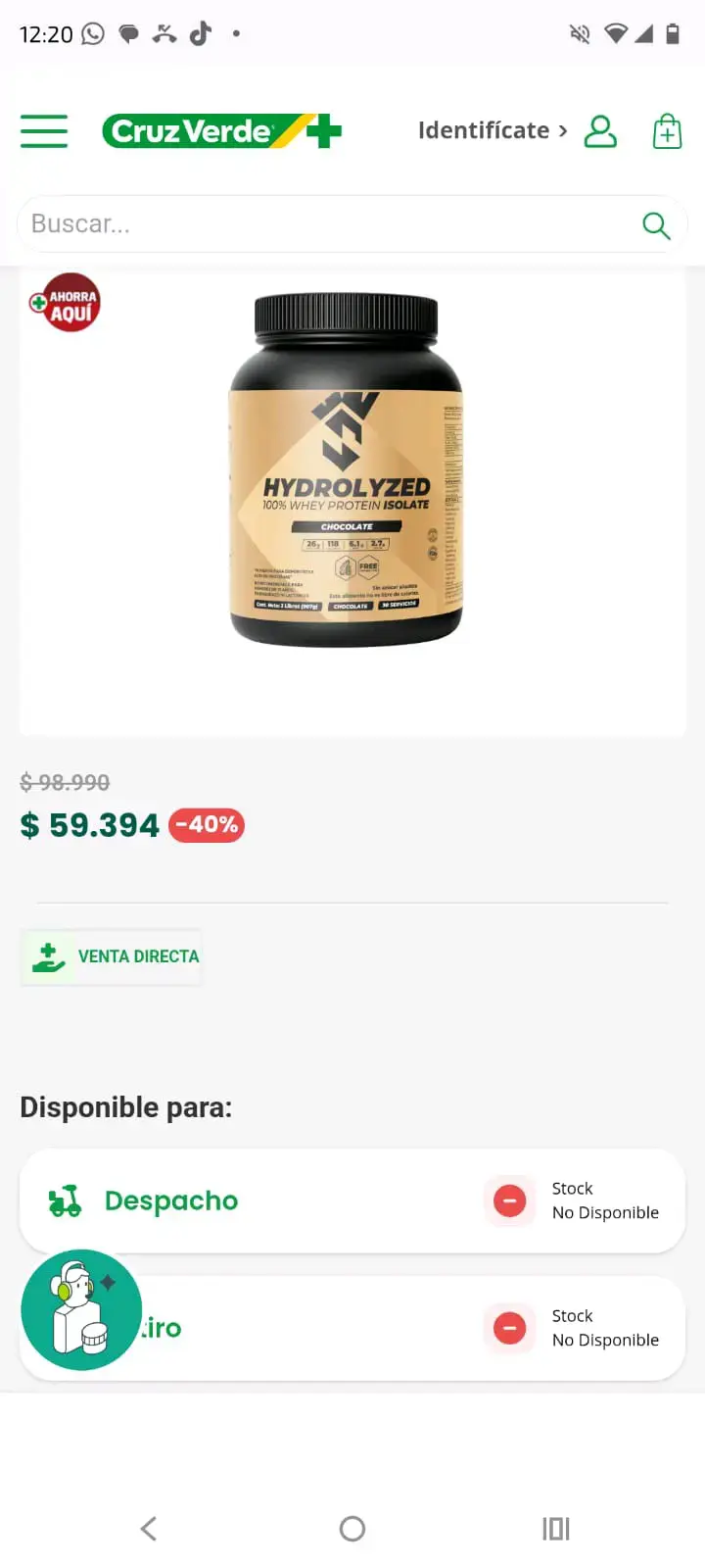Proteína Spartan Sabor Chocolate 907g - 2