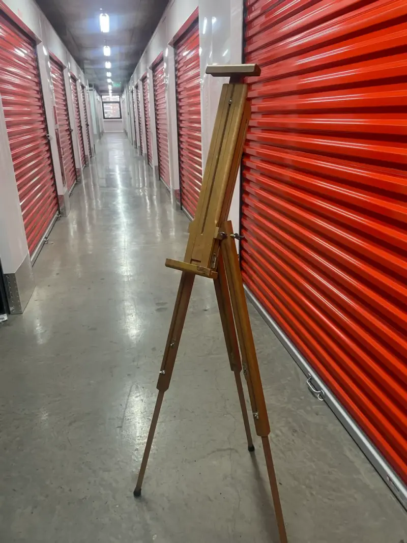 Caballete de madera para artistas ajustable - 2