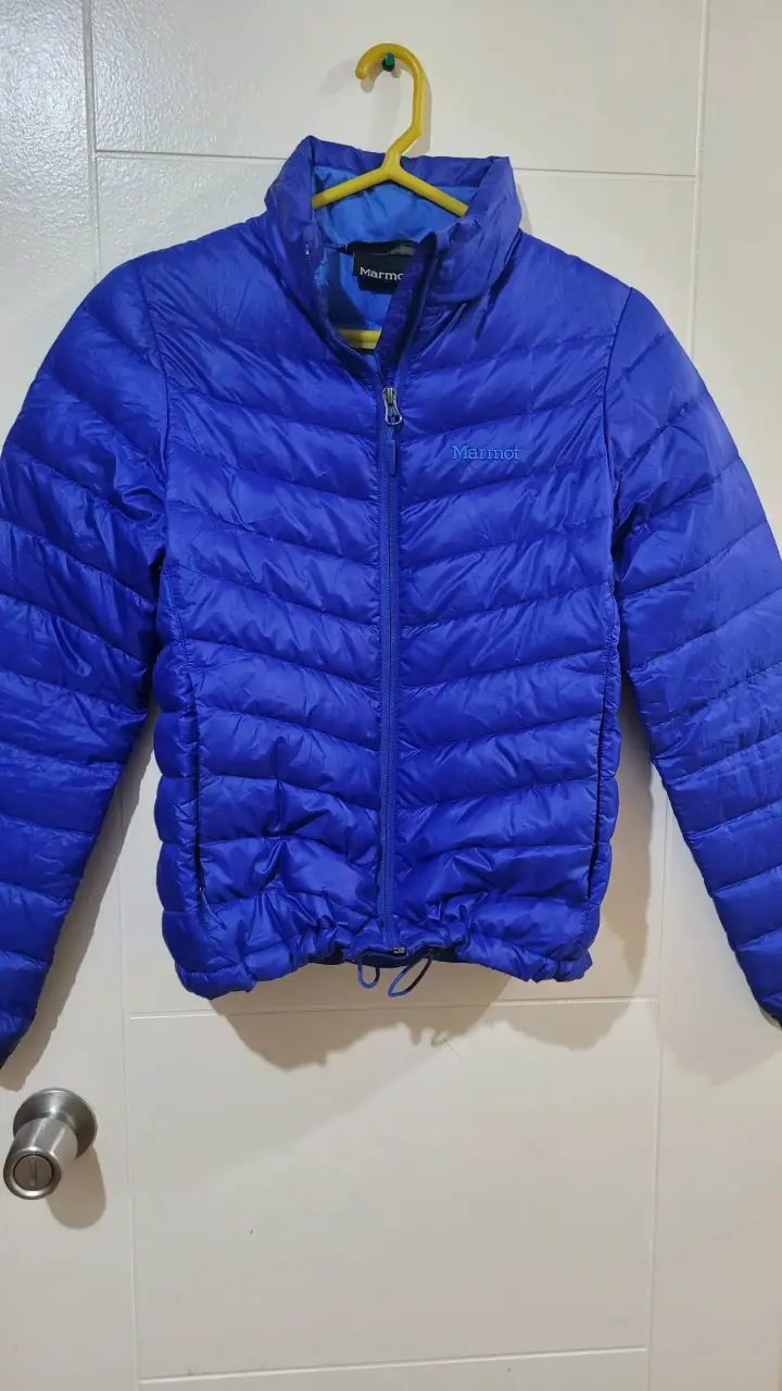 Chaqueta acolchada azul Marmot 700 Fill - 3
