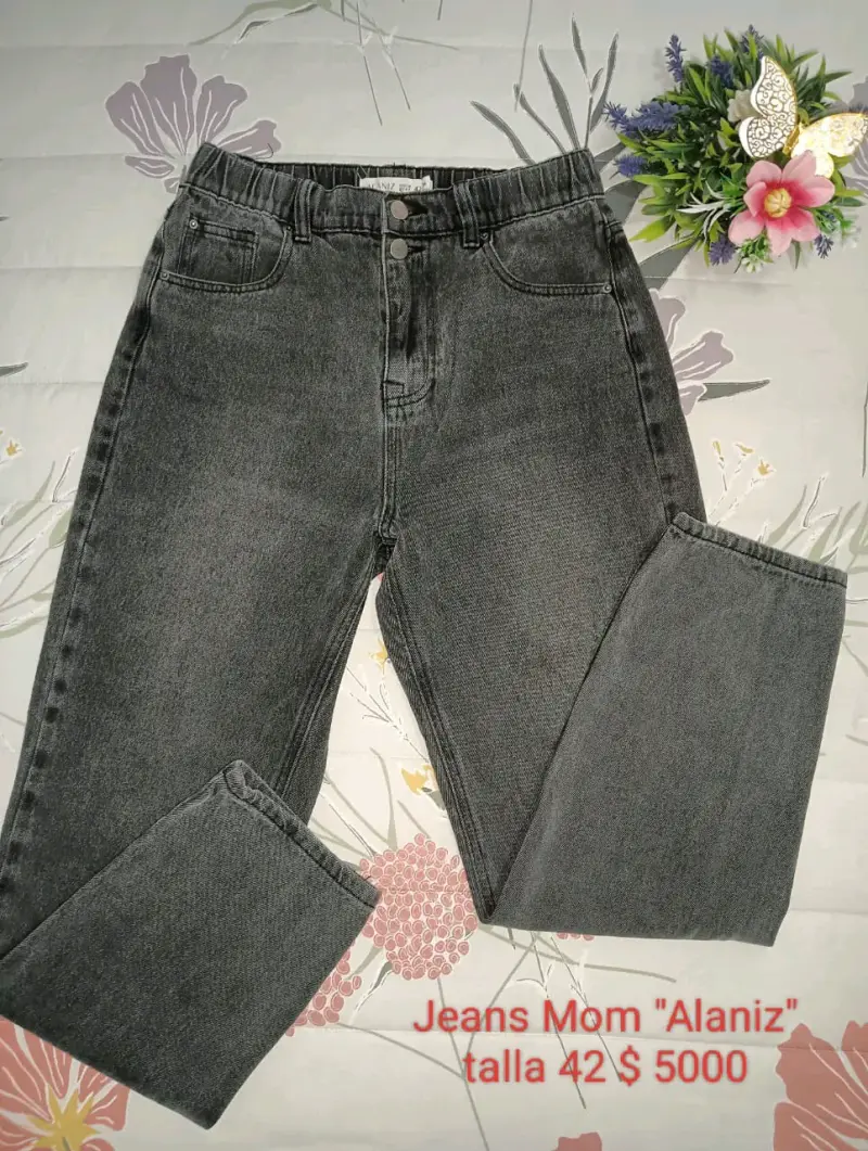 Jeans Mom Alaniz Talla 42 - 1