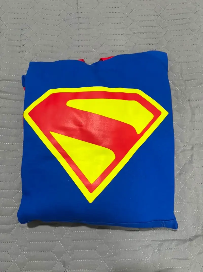 Polerón con capucha de Superman para niños - 1