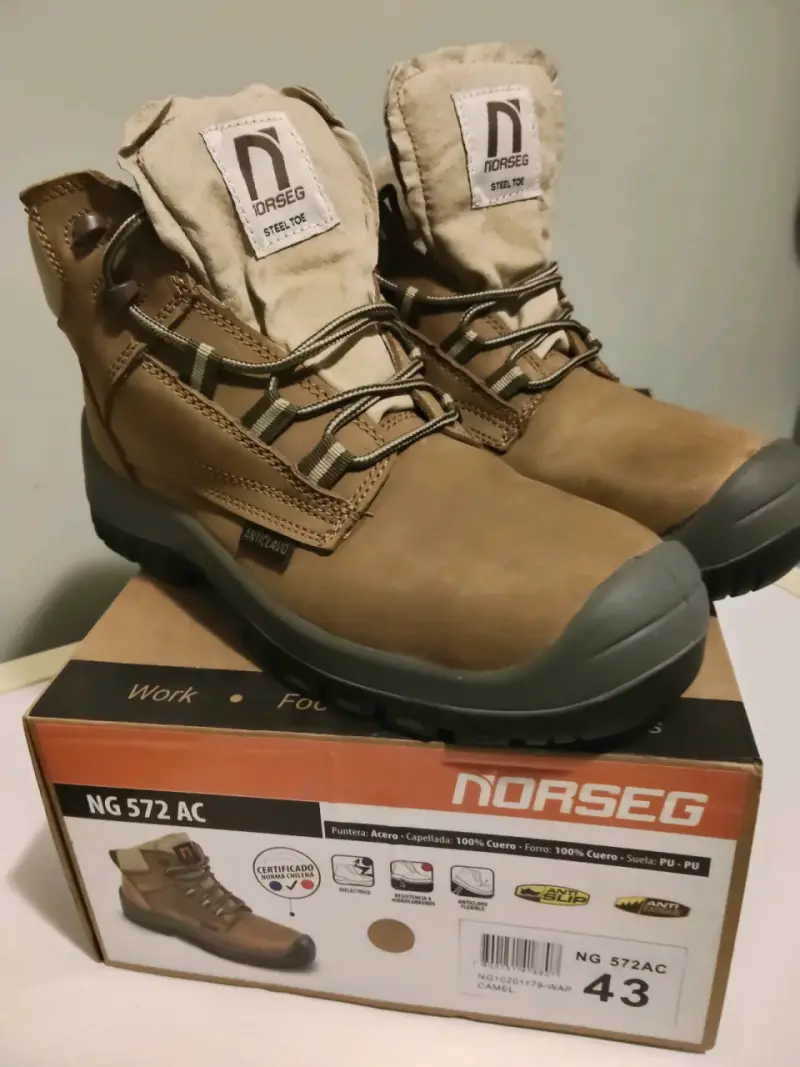 Botas de seguridad Norseg NG 572 AC camel - 1