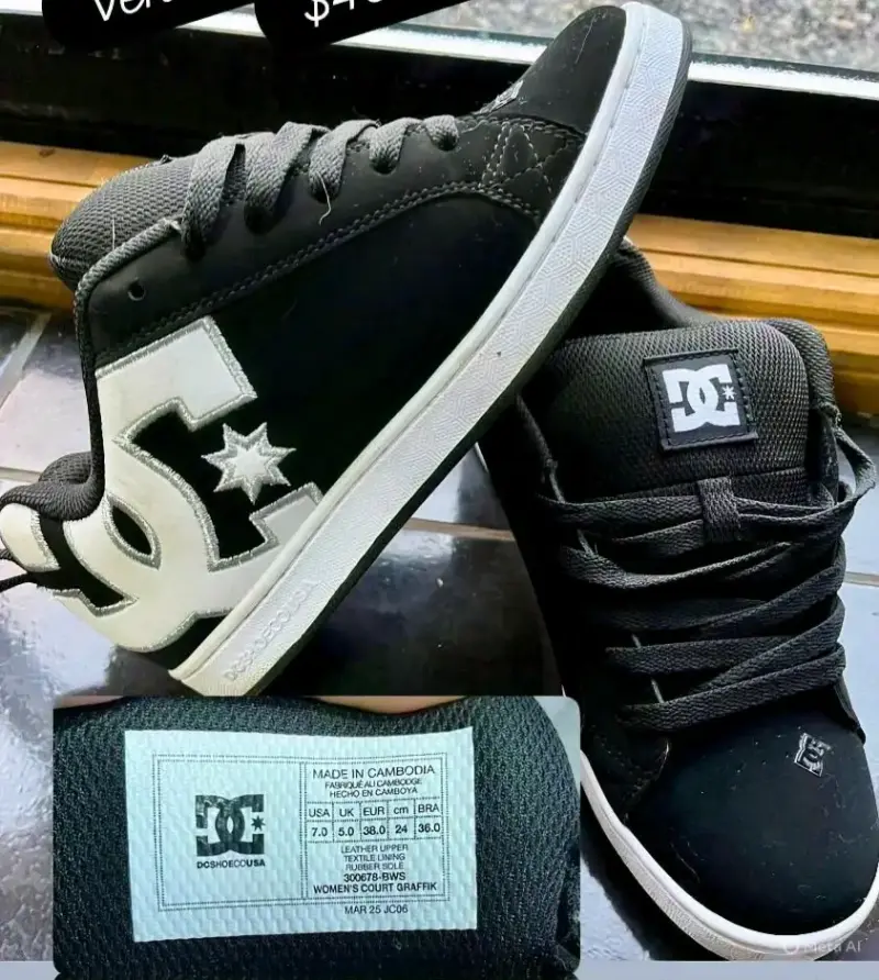 Zapatillas DC Shoes negras - 2