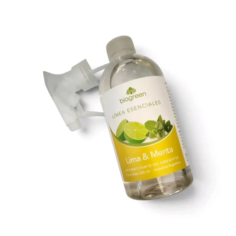 Aromatizante de ambientes Biogreen Lima & Menta 500 ml - 1