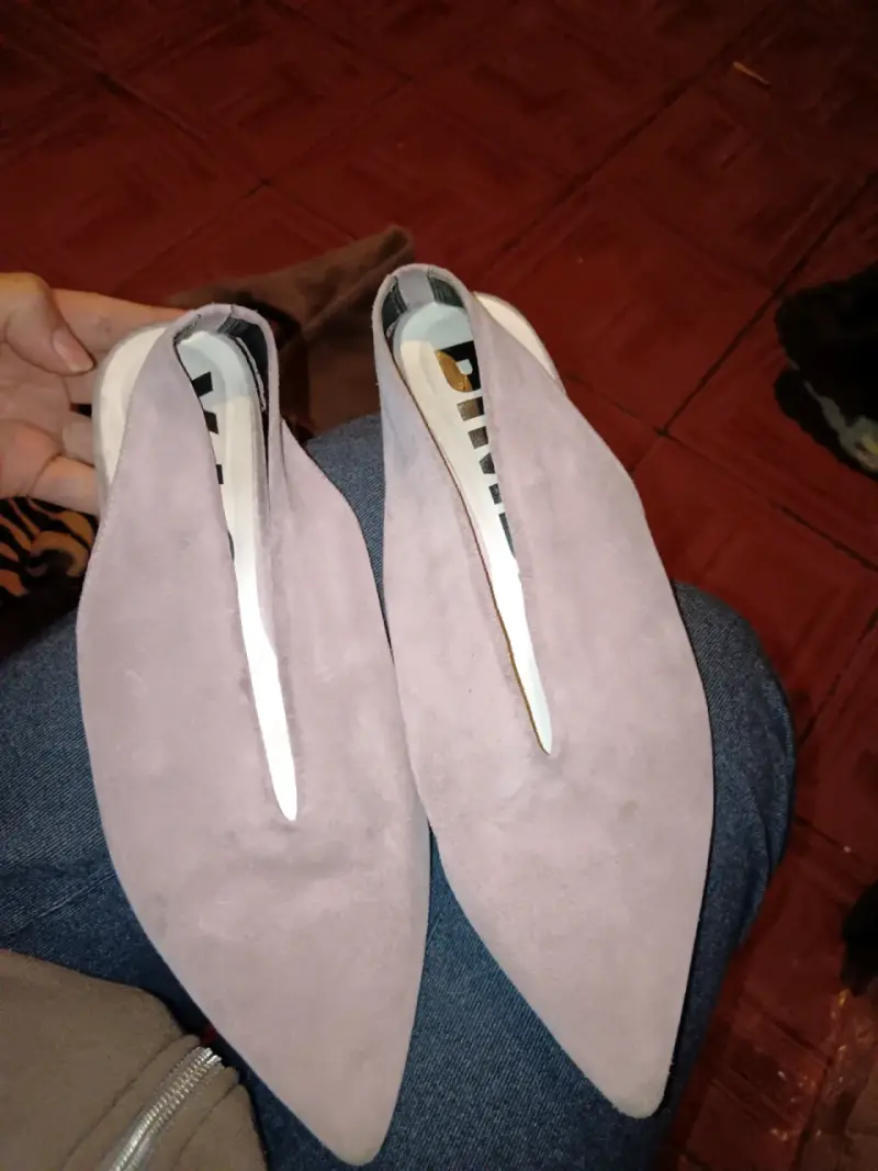 Zapatos de tacón Bimba y Lola en gamuza rosa - 1