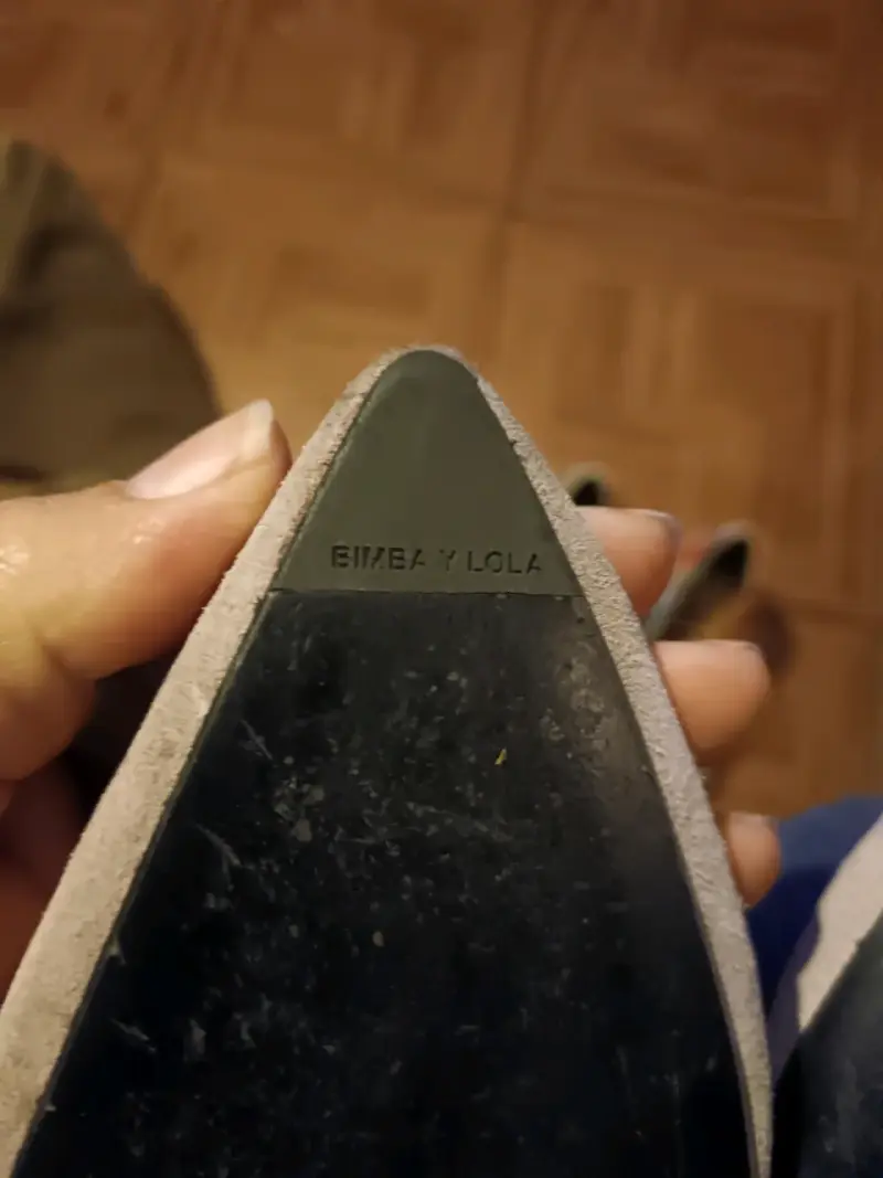 Zapatos de tacón Bimba y Lola en gamuza rosa - 3
