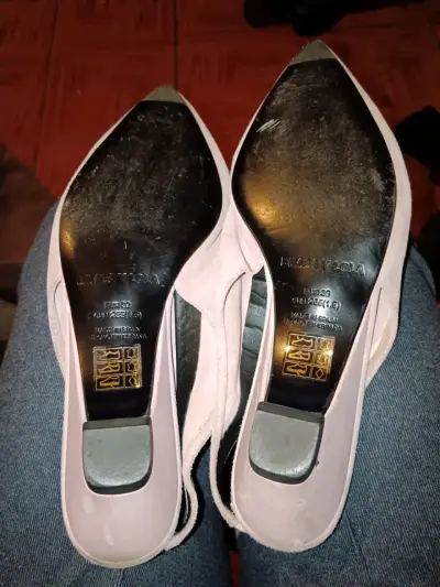 Zapatos de tacón Bimba y Lola en gamuza rosa - miniatura 4