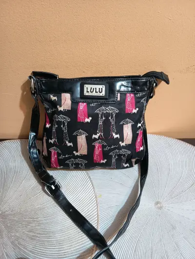 Cartera cruzada Lulu estampado Londres - miniatura 1