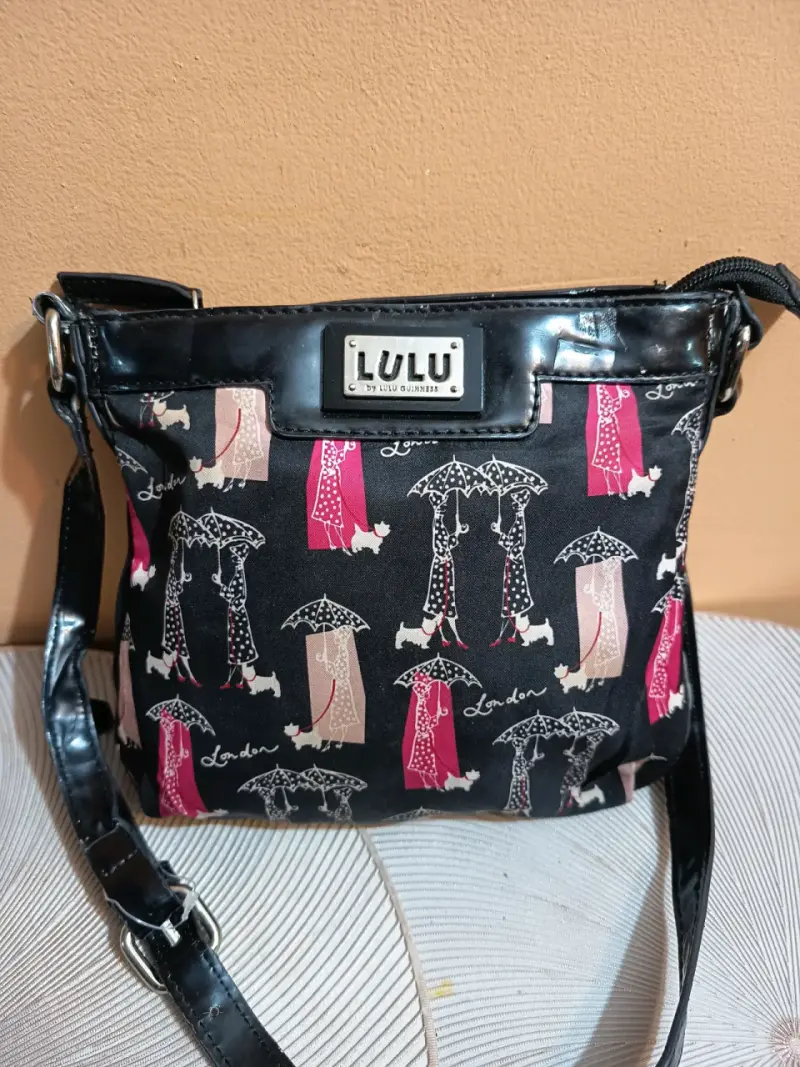 Cartera cruzada Lulu estampado Londres - 2