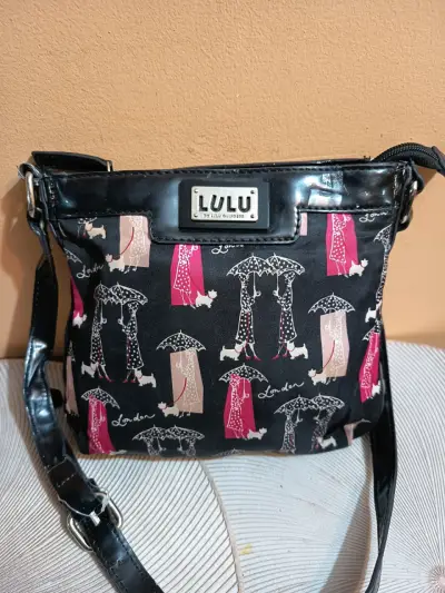 Cartera cruzada Lulu estampado Londres - miniatura 2