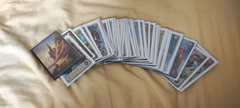 Colección de cartas Leyendas El Castillo de Oro