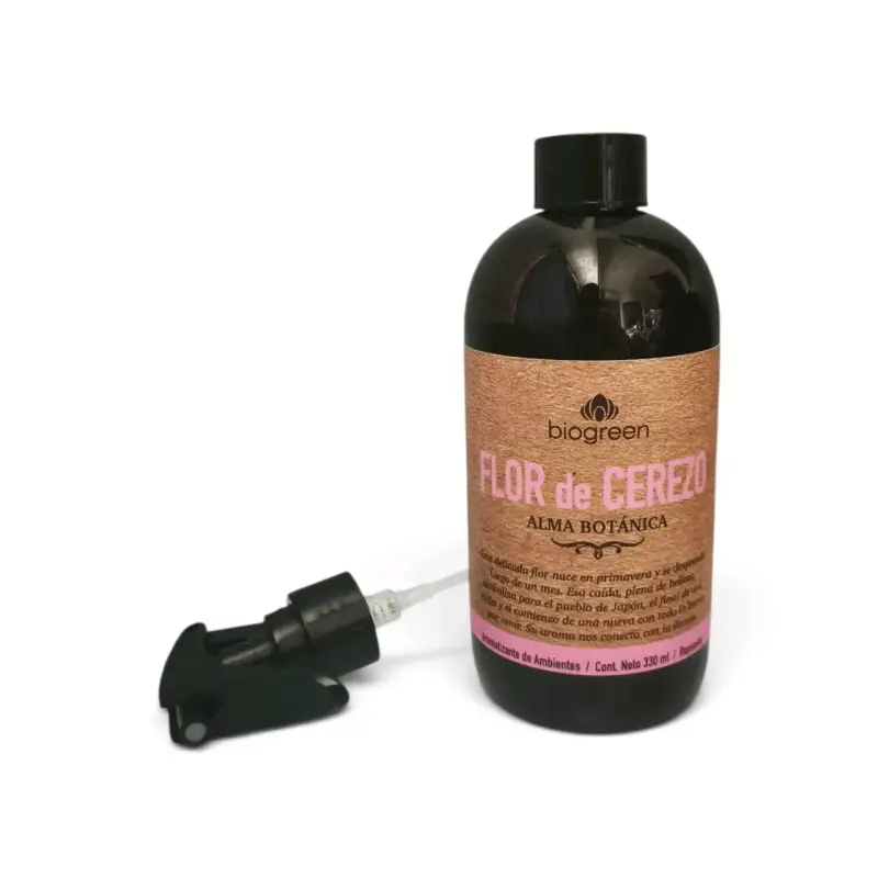 Ambientador de ambientes Biogreen Flor de Cerezo 330 ml
