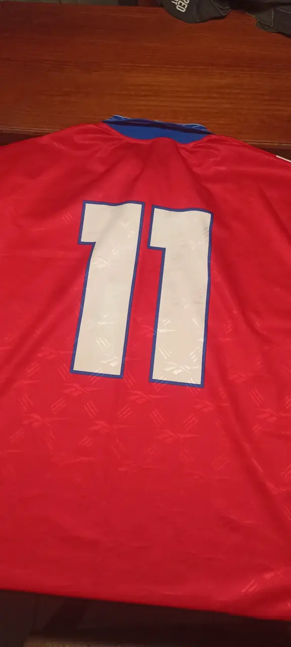 Camiseta de fútbol Chile Reebok talla L - 2