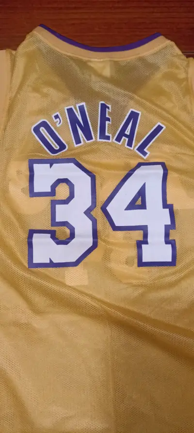 Camiseta NBA Lakers Shaquille O'Neal Reebok - miniatura 2