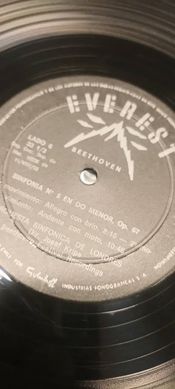 Colección de vinilos Beethoven Sinfonías Completas - 2