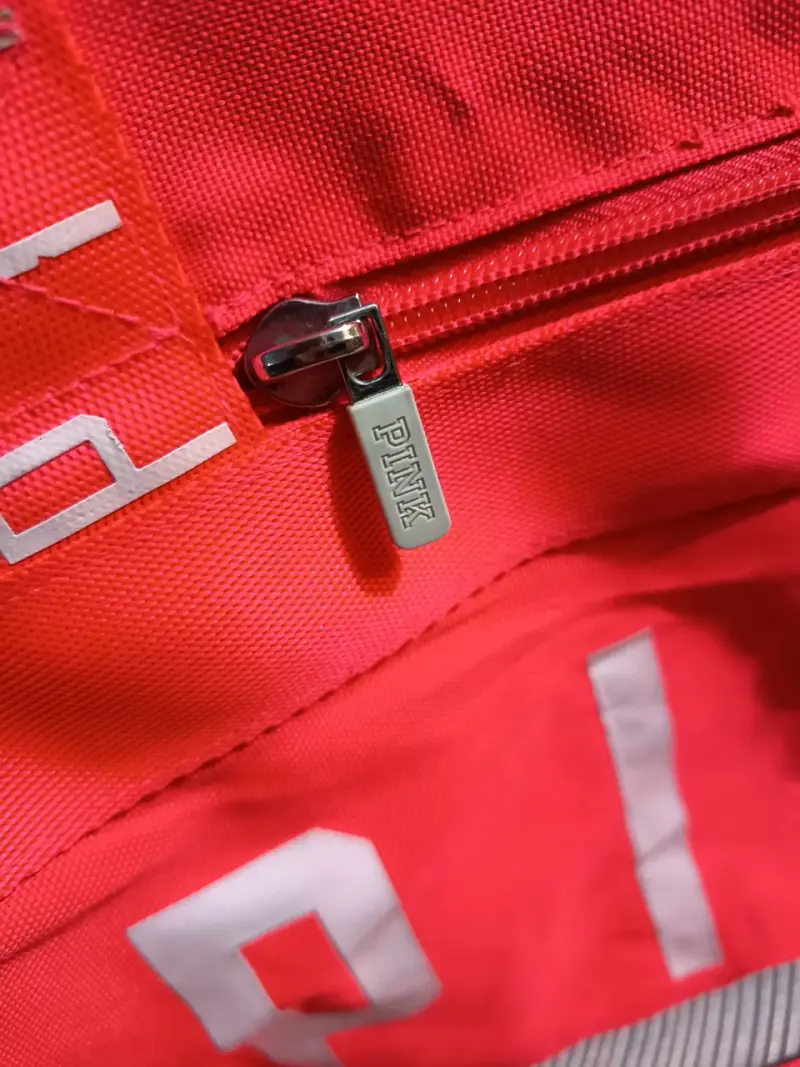 Bolso deportivo naranja Pink con cierre - 3