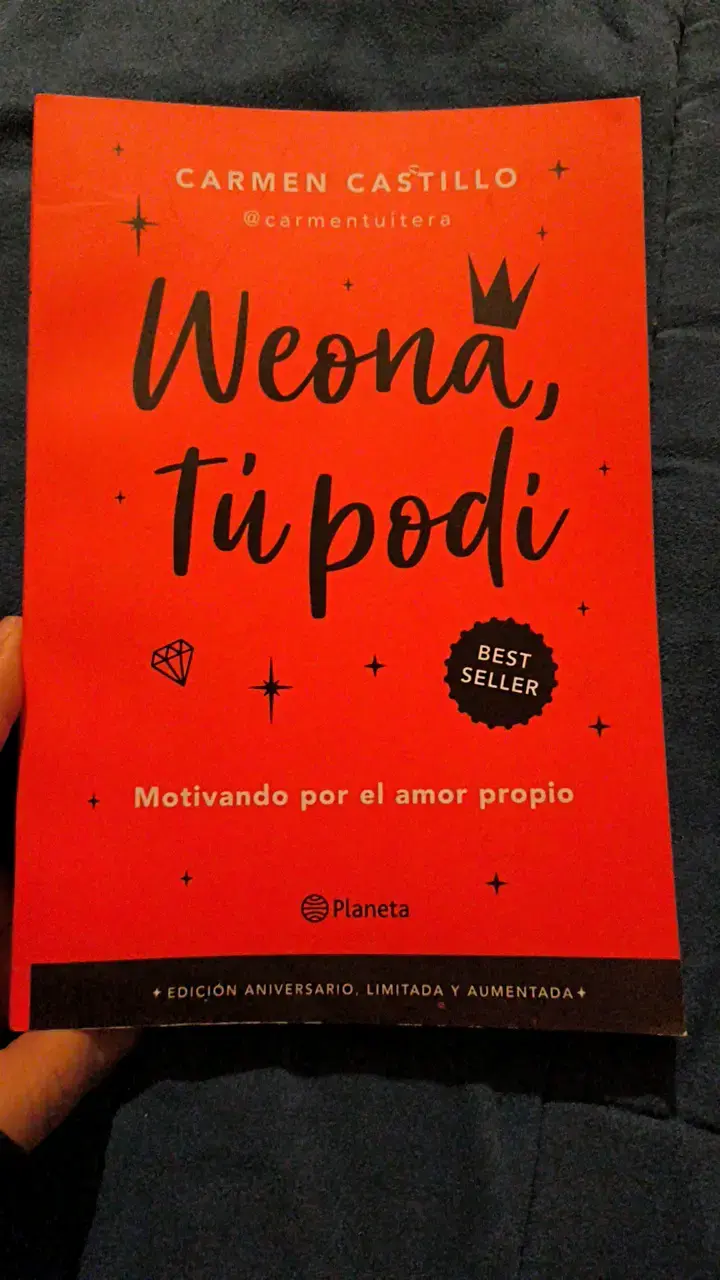 Libro Weona, Tú Podí de Carmen Castillo