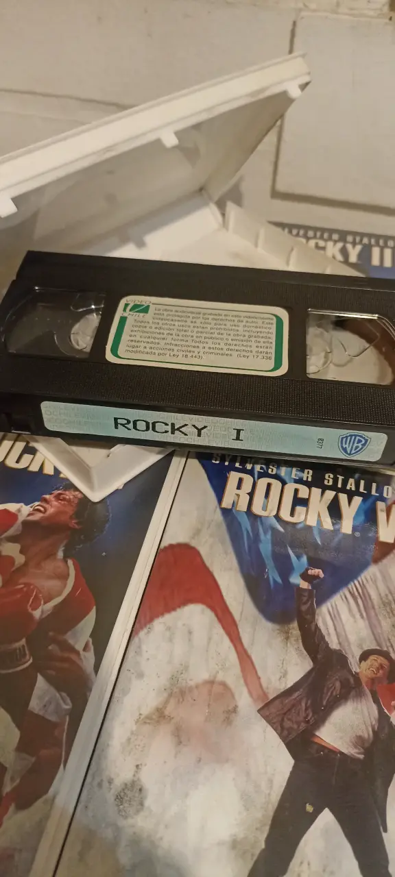Colección de películas VHS Rocky I-V - 3