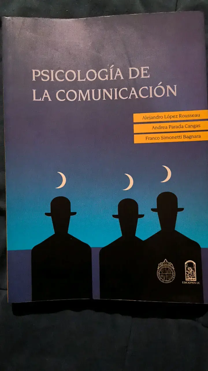 Libro Psicología de la Comunicación Ediciones UC