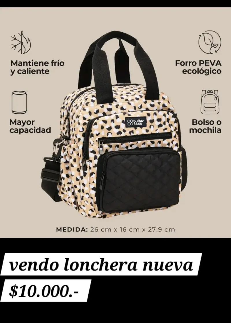 Lonchera térmica Buffer Flask con diseño moderno