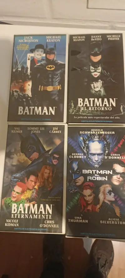 Colección de películas Batman en VHS - miniatura 1