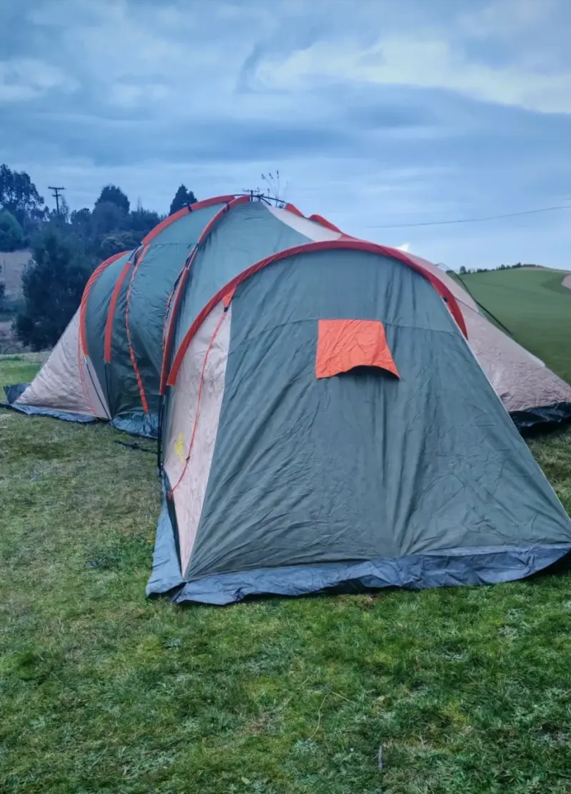 Carpa grande para camping familiar