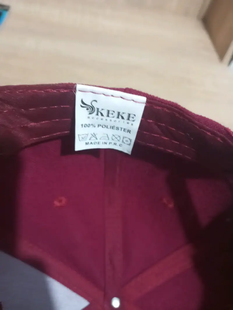 Gorra de béisbol roja unisex Ske - 2
