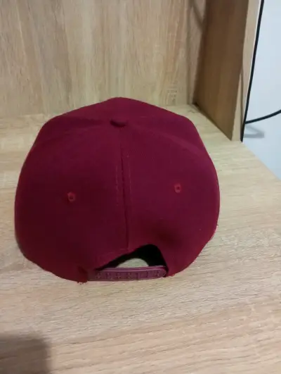 Gorra de béisbol roja unisex Ske - miniatura 3
