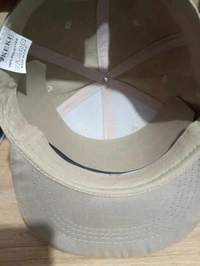 Gorra beige estilo sportcap ajustable - 3