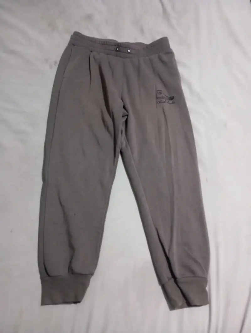 Pantalones deportivos grises Converse para hombre - 1