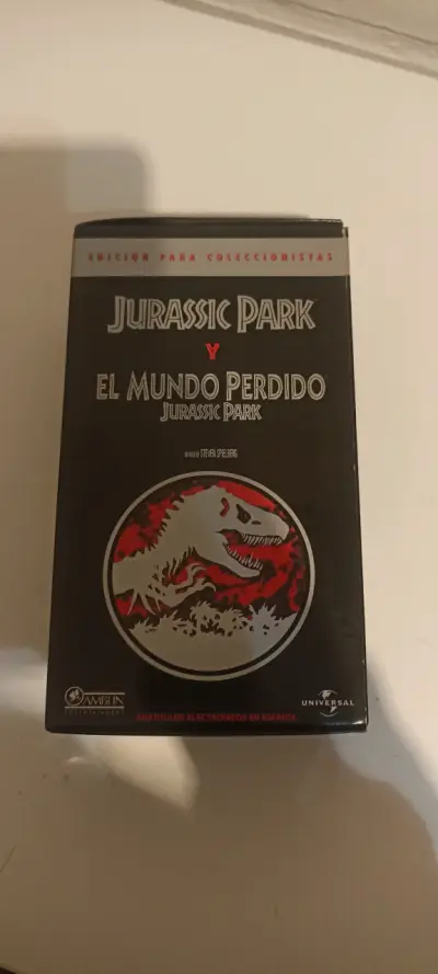 Colección VHS Jurassic Park y El Mundo Perdido - miniatura 1