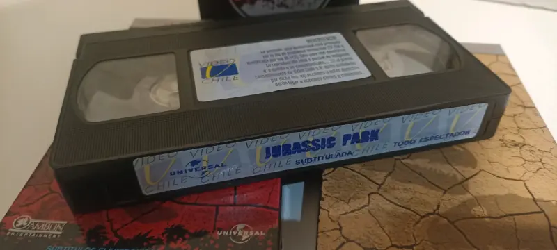 Colección VHS Jurassic Park y El Mundo Perdido - 4
